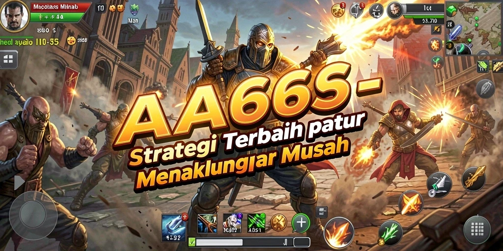 Tampilan gameplay SLG yang menarik dan interaktif dari AA666.