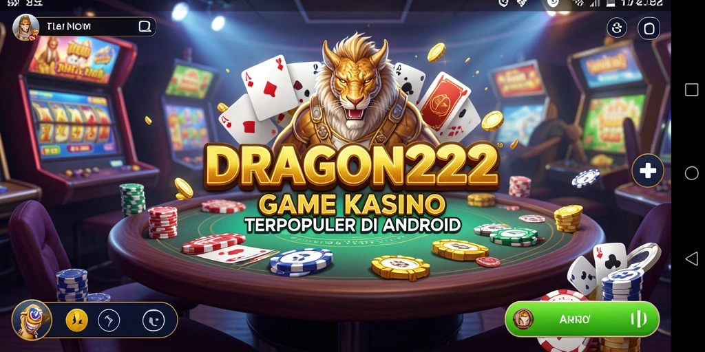 Screenshot utama DRAGON222 menampilkan gameplay Kasino yang menarik.