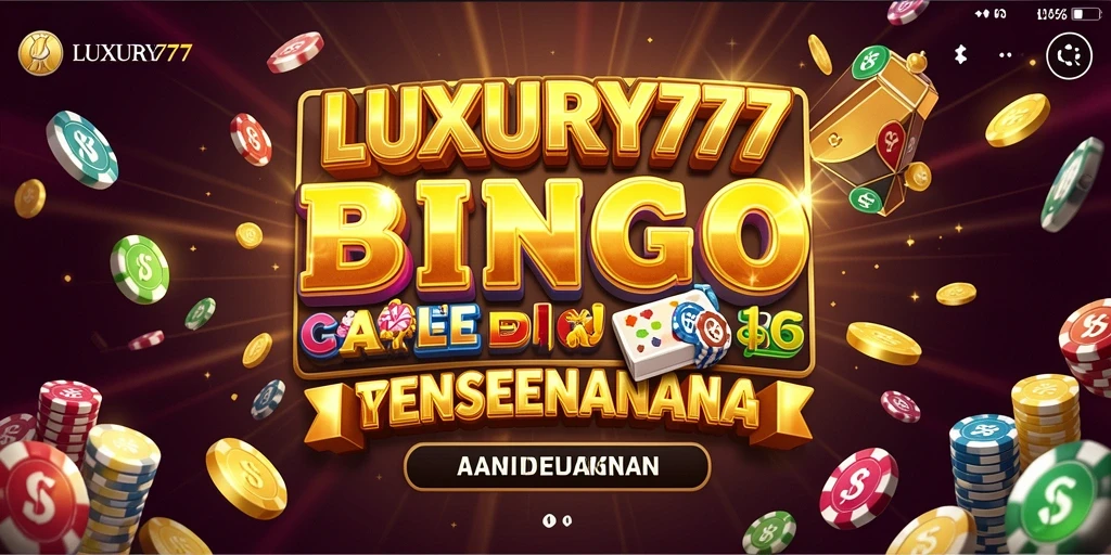 Screenshot gameplay LUXURY777 menampilkan momen seru saat bermain Bingo.