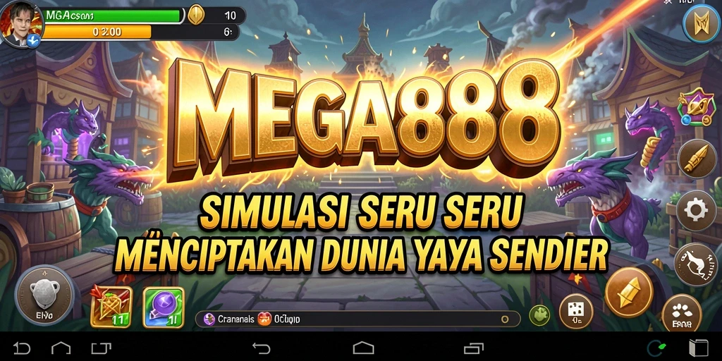 Gameplay MEGA888 dengan berbagai pilihan simulasi menarik.