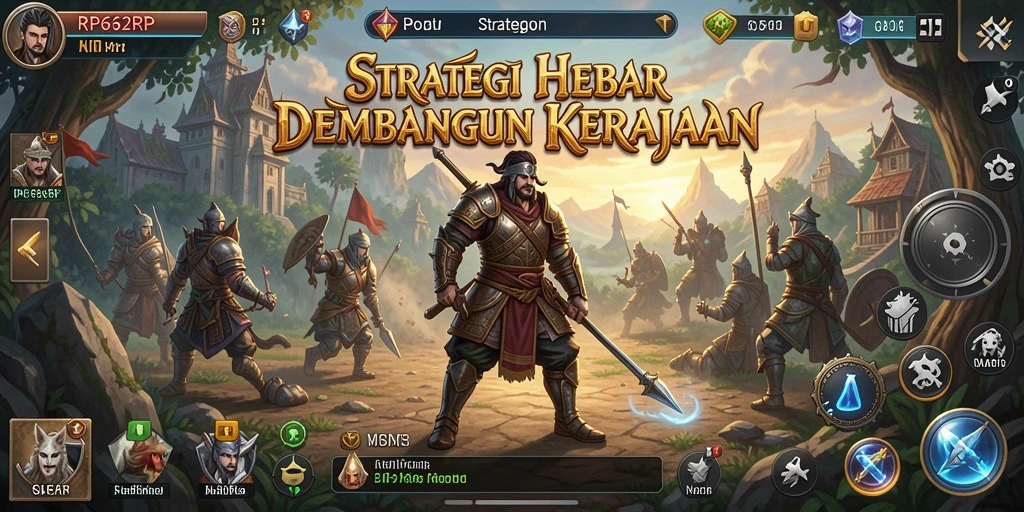 Tampilan gameplay RP62RP yang penuh aksi dan strategi.