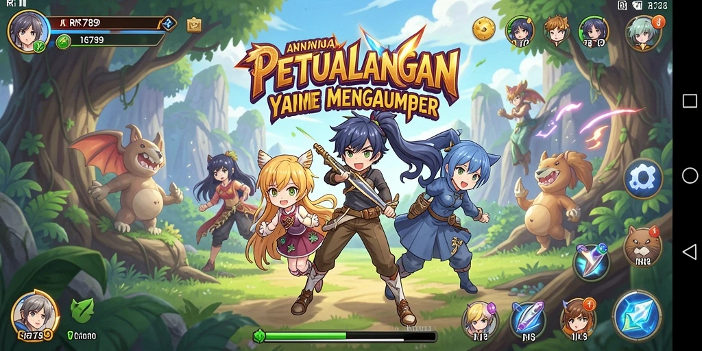 Tampilan gameplay <strong>RR789</strong> yang dinamis dan penuh warna.