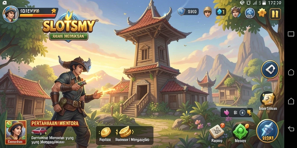 Tampilan menarik dari gameplay SLOTSMY yang seru.