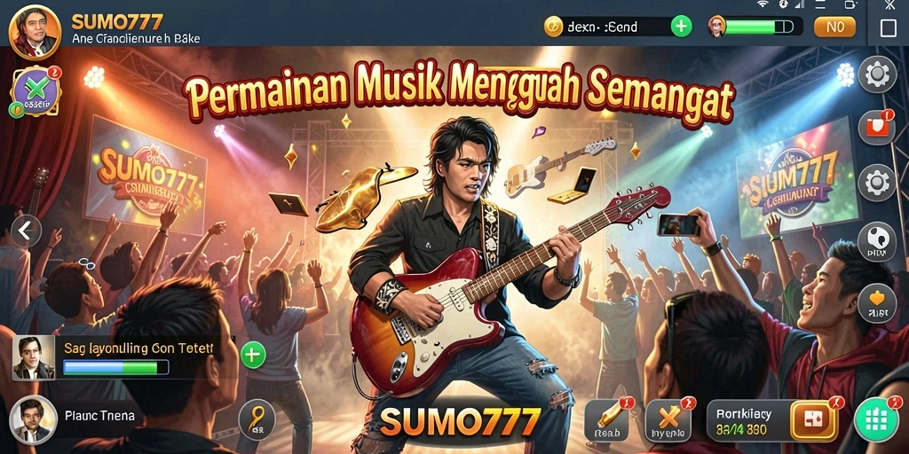 Tampilan gameplay SUMO777 yang menyenangkan dan interaktif.