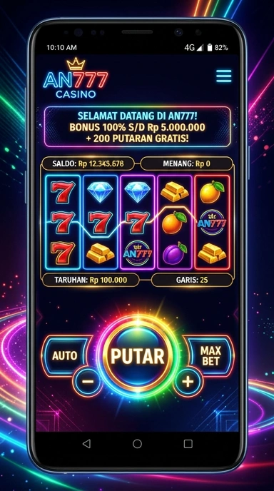 Gambar kategori aplikasi yang ditawarkan oleh an777.